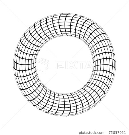 Torus toroid geometric shape in the shape of a donut vector 3d donut torus toroid Torus toroid geometric shape in the shape of a donut vector 3d donut torus toroid 75857931