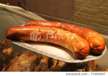 Secret specialty cooked foie gras sausage 75860007