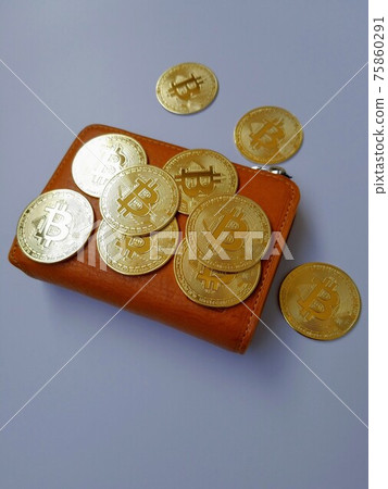Virtual Currency Bitcoin 75860291