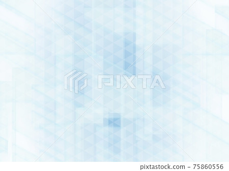 Blue abstract background consisting of rectangles and triangles no.01 75860556