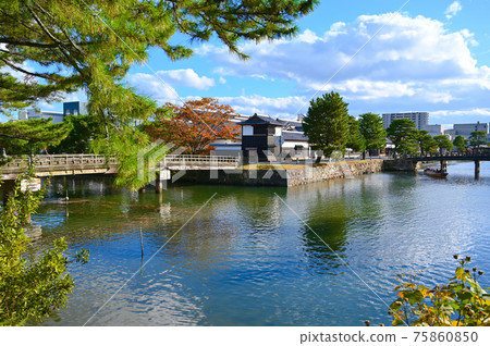 Matsue Castle Townscape Ugabashi Matsue History Museum Matsue City Matsue Castle Townscape Ugabashi Matsue History Museum Matsue City 75860850