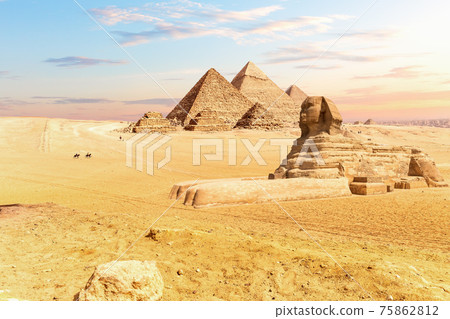 The Pyramids of Egypt and the Great Sphinx, Giza 75862812