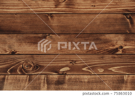 Wooden brown terrace background from top view Wooden brown terrace background from top view 75863010