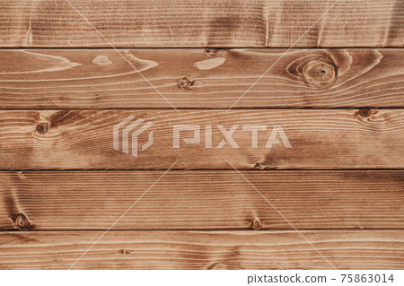Wooden brown terrace background from top view Wooden brown terrace background from top view 75863014