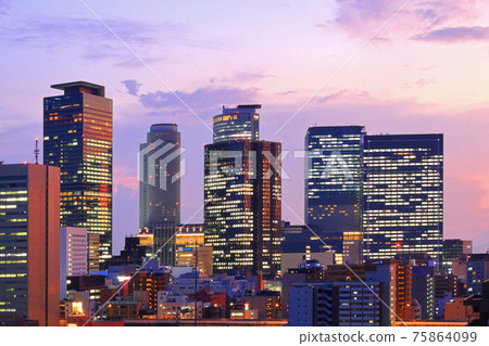Nagoya city landscape Nagoya city landscape 75864099