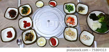 韓國食品,韓國食品,K-food,傳統食品,雞肉,泡菜, 韓國食品,韓國食品,K-food,傳統食品,雞肉,泡菜, 75864313