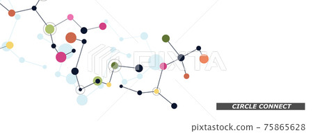 Connect Icon Abstract Modern abstract connect on light backdrop.... - Stock Illustration ...
