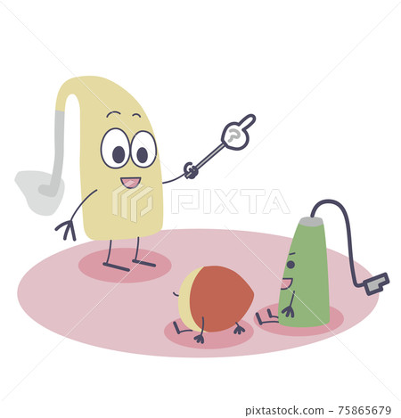 助聽器字符教學的插圖 助聽器字符教學的插圖 75865679