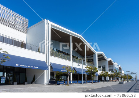 Mitsui Outlet Park Yokohama Bayside Stock Photo