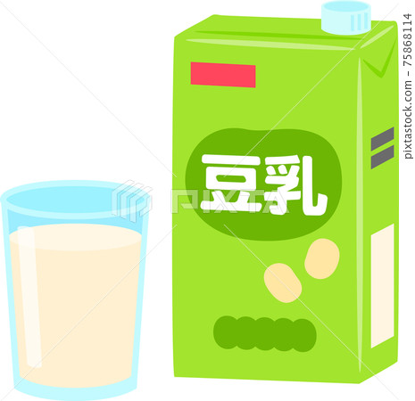 Packed soy milk 75868114