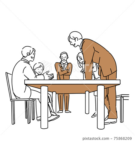 商務會議商人團隊 Aori 圖 75868209