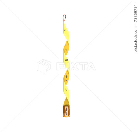 Flypaper or fly tape, pest control disinsection 75869754