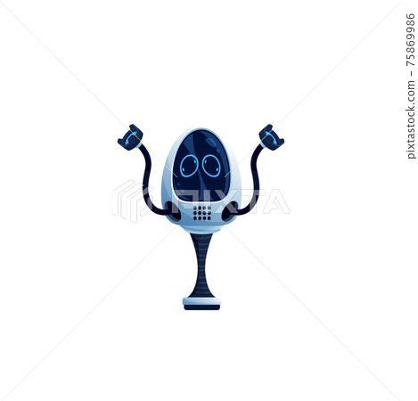 Industrial robot with interface on face and hands Industrial robot with interface on face and hands 75869986