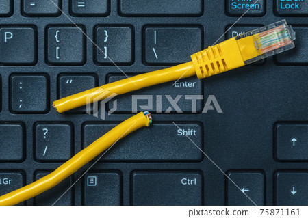 Internet connection disconnected 75871161