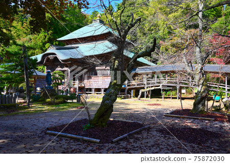 京都府舞鶴市西國觀音聖地鬆野寺本堂 75872030