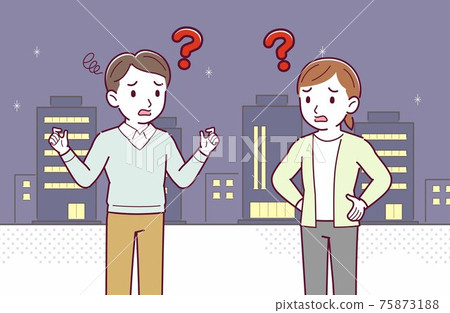 A scene in the night city 75873188