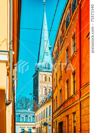 St. James Cathedral the fourth largest church in Riga, the main Catholic church in Latvia. 75873340
