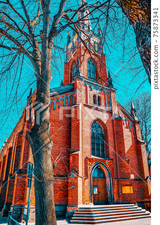 Landscapes of the Old City of Riga, is central and historical part of Riga. Landscapes of the Old City of Riga, is central and historical part of Riga. 75873341