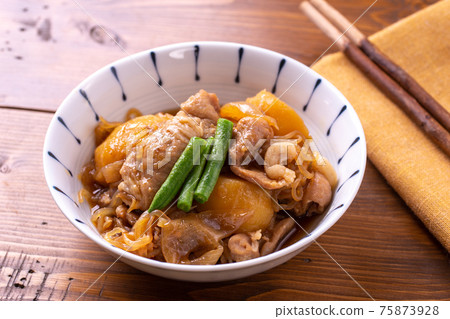 Pork and potato stew Pork and potato stew 75873928
