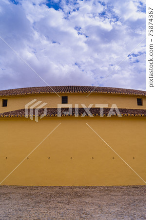 Bull arena in the Spanish town of Ronda 75874367