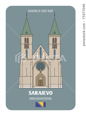 Cathedral of Jesus' Heart in Sarajevo, Bosnia and Herzegovina 75877046