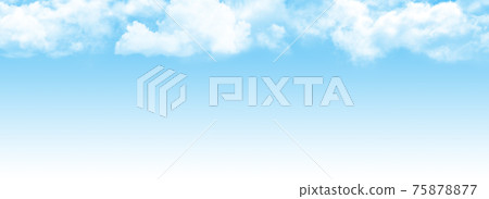 Blue sky with light clouds Blue sky with light clouds 75878877