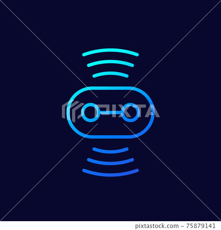 Sensor line icon for web and apps 75879141