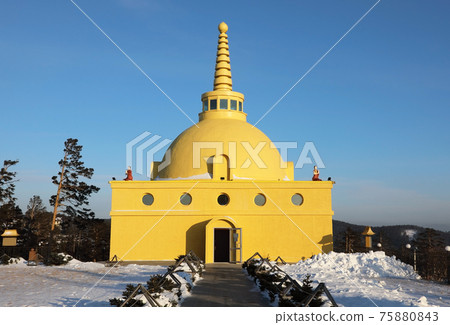 Rinpoche Bagsha Buddhist Monastery in Ulan-Ude in the Republic of Buryatia, Russia Rinpoche Bagsha Buddhist Monastery in Ulan-Ude in the Republic of Buryatia, Russia 75880843