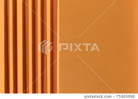 Abstract bright orange colored paper texture. Abstract bright orange colored paper texture. 75883098
