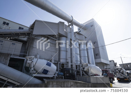 Concrete factory, cement factory 75884530