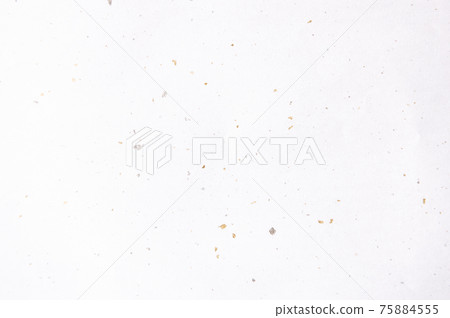 [Japanese paper image] Gold and silver swing Japanese paper. High-class Japanese paper with a sense of luxury and gorgeousness with fine gold and silver foils and cut foils scattered around. 75884555