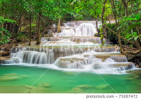 Huai Mae Kamin waterfall Huai Mae Kamin waterfall 75887472