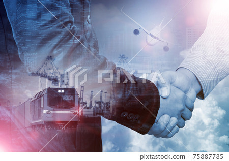 businessman handshake businessman handshake 75887785