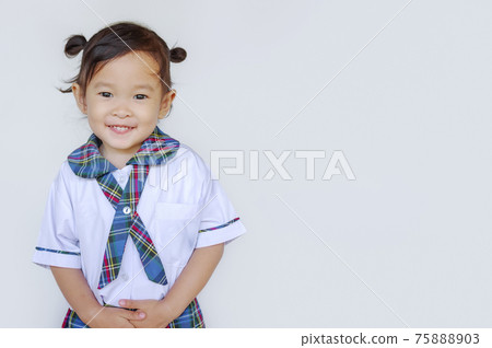 Happy cute asian 75888903