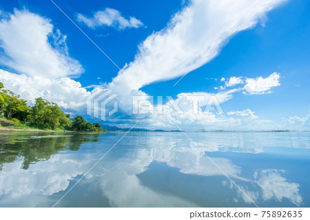 琵琶湖夏日風光 琵琶湖夏日風光 75892635