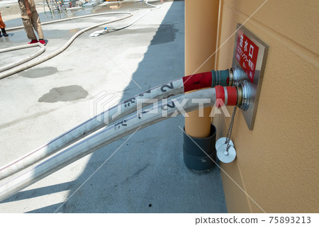 Sprinkler water outlet Firefighting inspection Disaster prevention equipment construction 75893213