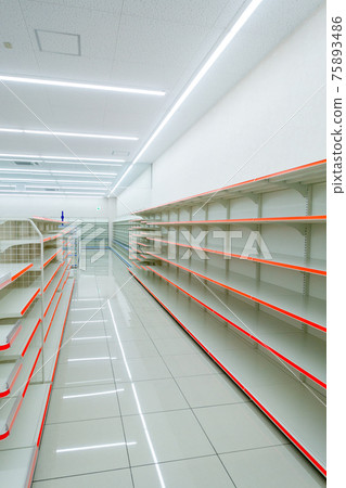 Furniture store display shelves products 75893486