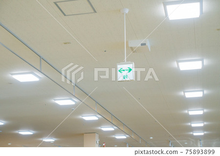 Passage guide light evacuation facility Passage guide light evacuation facility 75893899