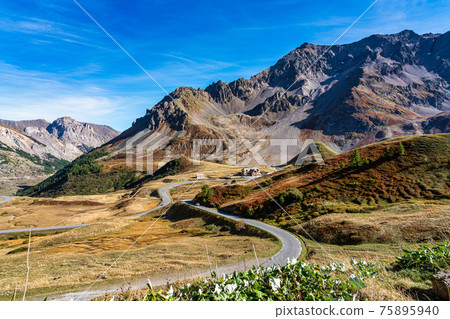 Mountain view in Ecrins national park, France, Europe Mountain view in Ecrins national park, France, Europe 75895940