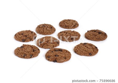 cookies isolated on white background 75896686