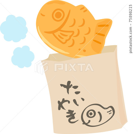 從紙袋中取出的鯛魚燒 插圖素材 7515 圖庫 從紙袋中取出的鯛魚燒 插圖素材 7515 圖庫