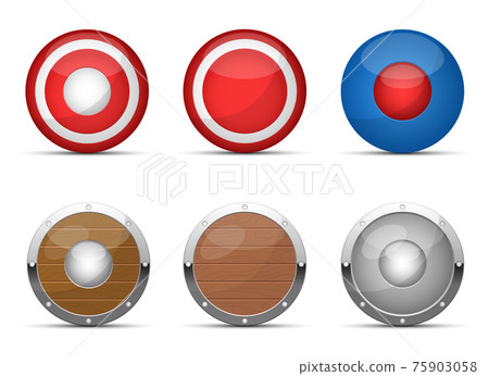 Protection metallic shield vector design illustration isolated on white background Protection metallic shield vector design illustration isolated on white background 75903058
