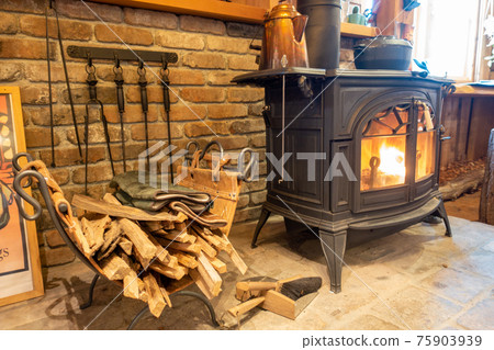 Fireplace heat-resistant gloves 75903939