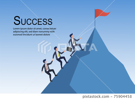 Go up to success.  75904458