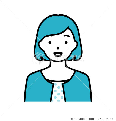 Women (upper body) - Stock Illustration [75908088] - PIXTA