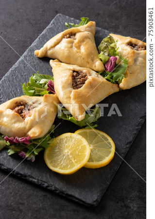 Traditional middle eastern fatayer Traditional middle eastern fatayer 75908461