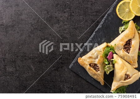 Traditional middle eastern fatayer Traditional middle eastern fatayer 75908491