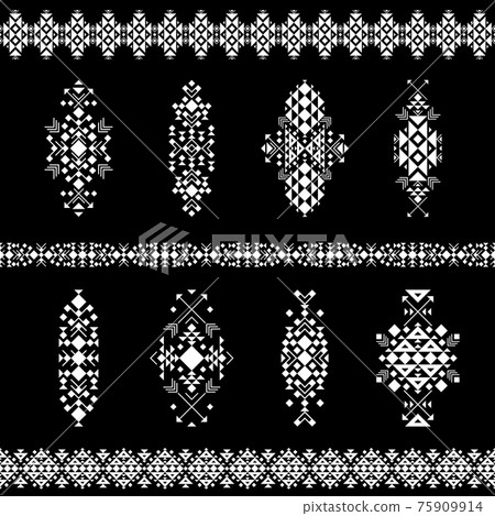 Tribal elements and ethnic patterns 75909914