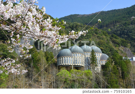 熊本縣球磨村的愛迪生博物館和櫻花 75910165
