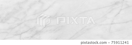 Panorama white marble texture dirty have dust of background and stone pattern. 75911241